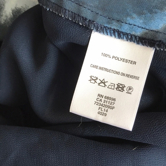 DKNY watercolor blouse - Picture 7 of 7